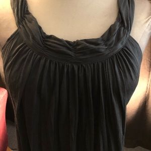 Jaclyn Smith sz Large comfy tank style black night-gown.
